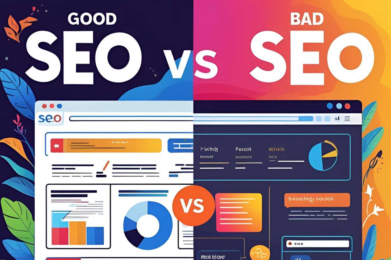good seo vs bad seo