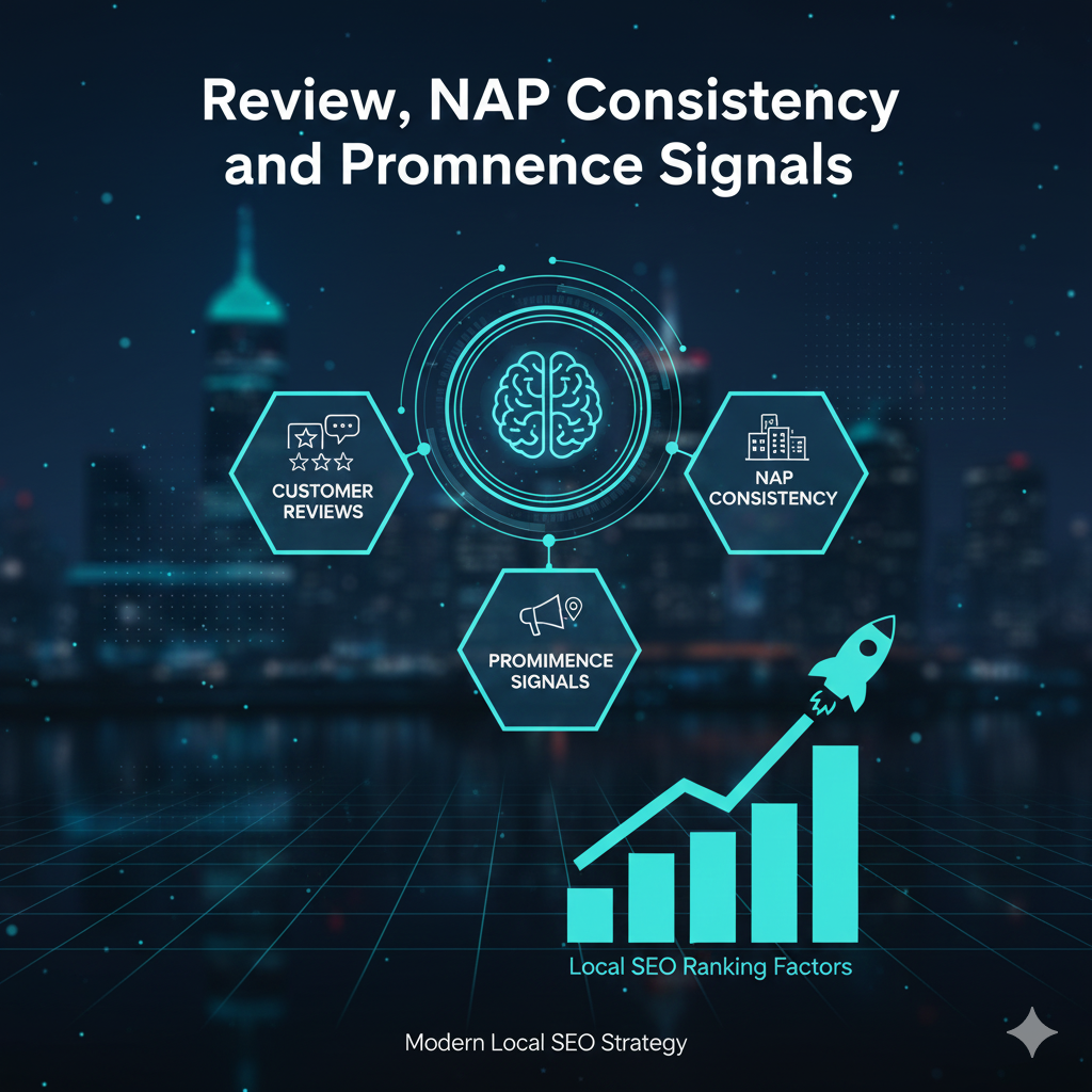 SEO Service Derby focus on Reviews, NAP