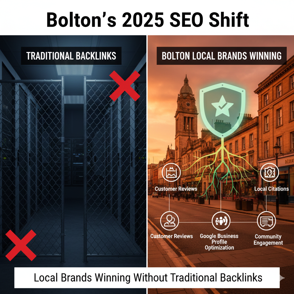 SEO company Bolton Local trust signals