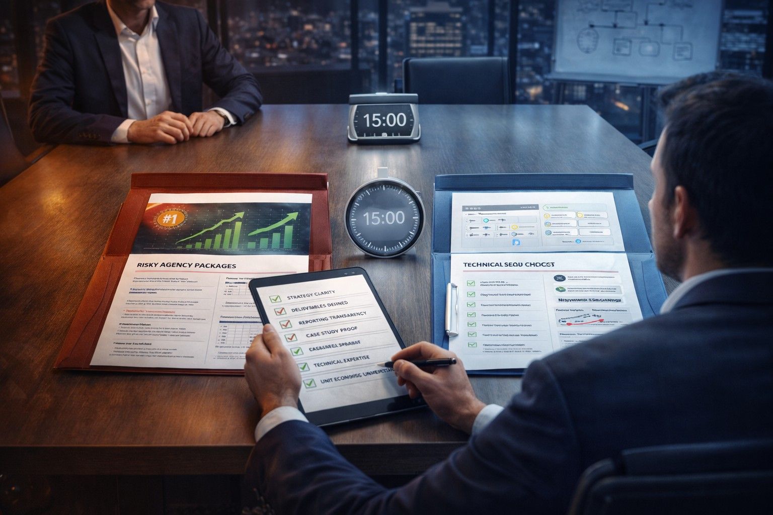 15 minute framework to choose right seo agency