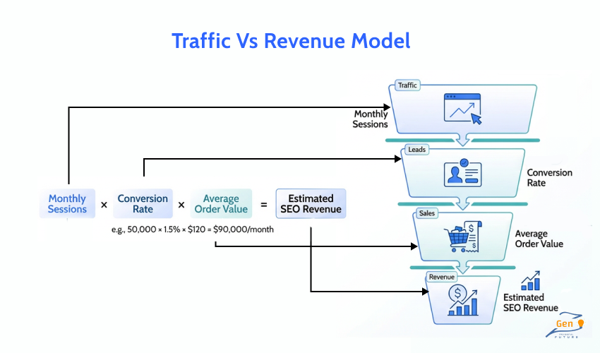 Should I hire an SEO agency based on a traffic model or a revenue focused model