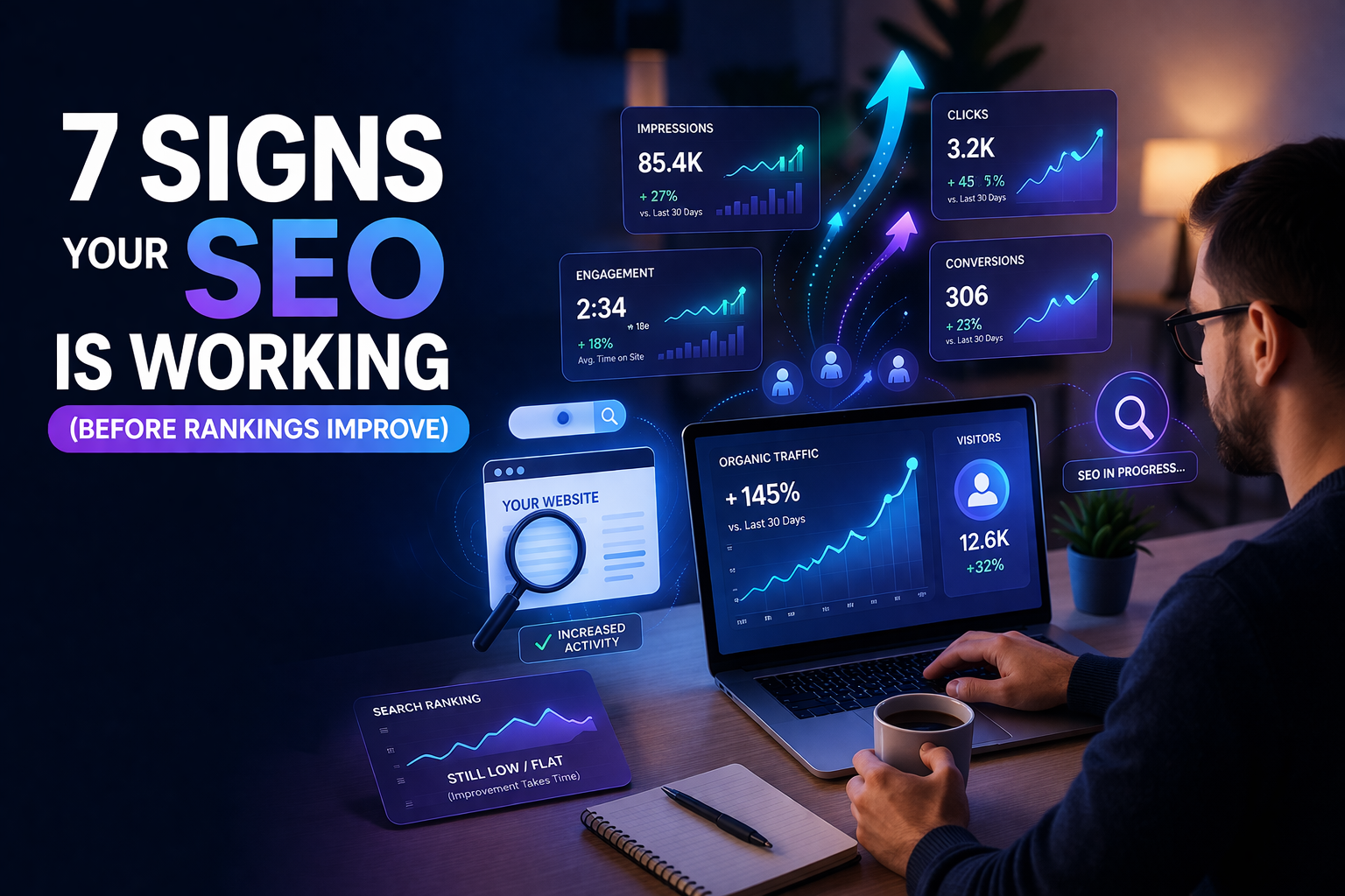 7 Signs Your SEO is Working Before Rankings Improve