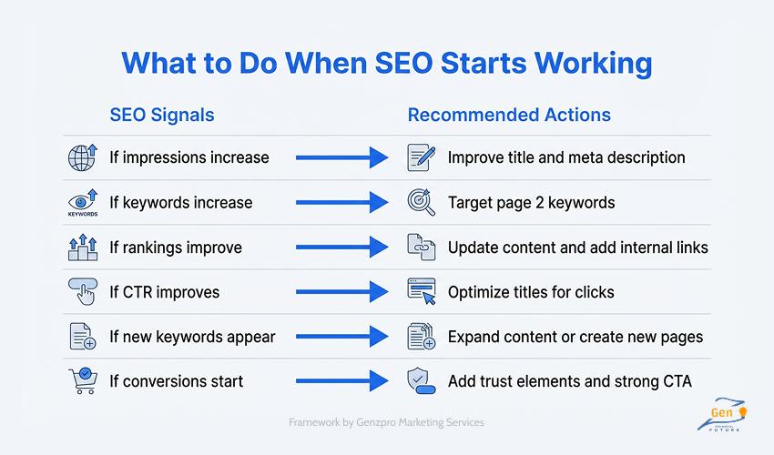 what to do when seo starts working  Signs Your SEO is Working