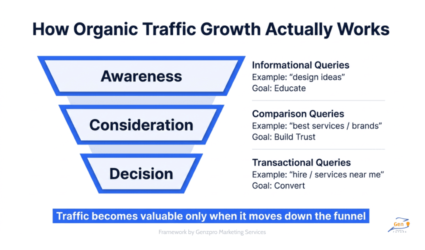 How Organic Traffic Growth Actually works