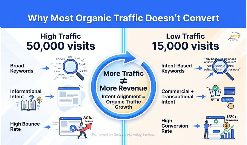 Why Most Organic Traffic Growth Fails