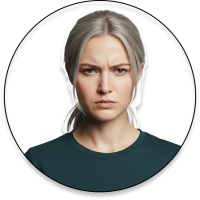 Frustrated lady seo agency huddersfield