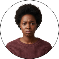 Frustrated lady seo agency lichfield