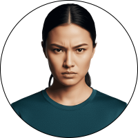 Frustrated lady seo agency preston