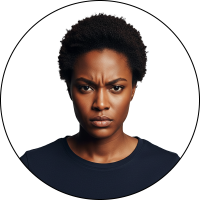 Frustrated lady with seo agency Portsmouth