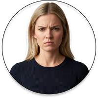 angry lady seo agency derby